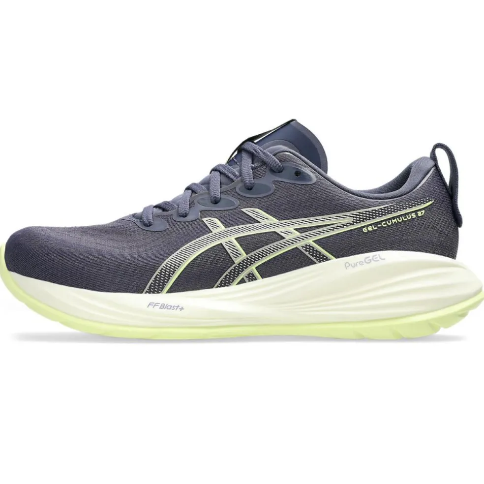 Asics GEL-CUMULUS 27 hardloopschoenen heren indigo fog lucid yellow