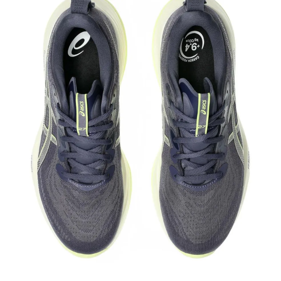 Asics GEL-CUMULUS 27 hardloopschoenen heren indigo fog lucid yellow