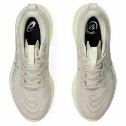 Asics Gel-Cumulus 27 hardloopschoenen dames mineral beige huddle yellow