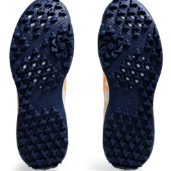 Asics GEL-LETHAL FIELD 2 hockeyschoenen dames white stadium orange