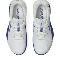 Asics GEL-RESOLUTION X GS CLAY tennisschoenen junior white dark cobalt