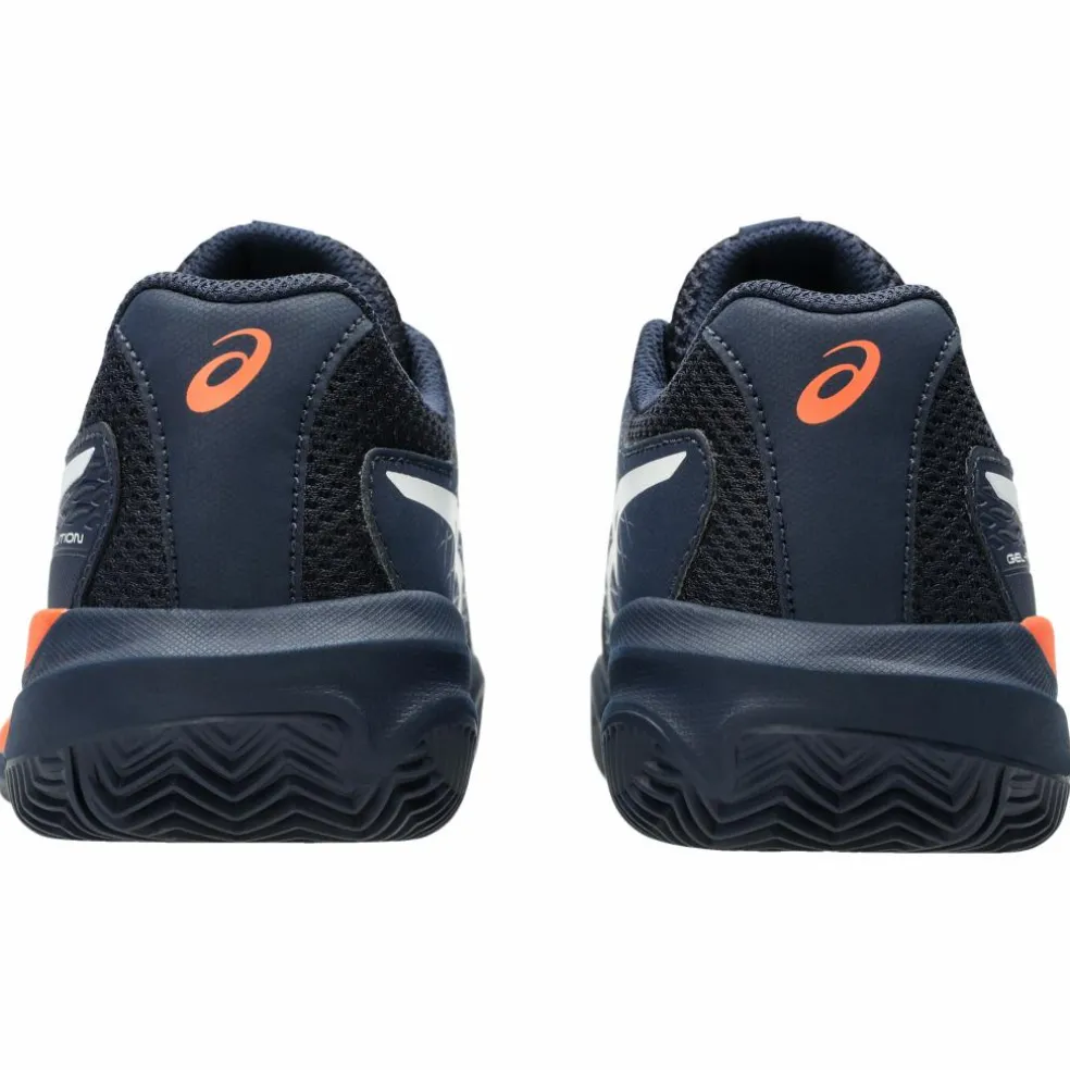 Asics Gel-Resolution X GS Clay tennisschoenen junior midnight white