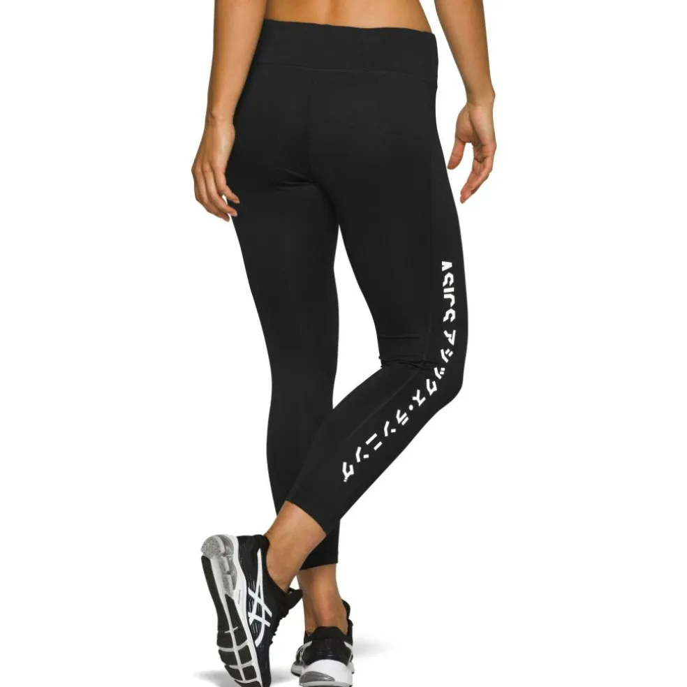 Asics Katakana Crop Tight hardloopbroek dames performance black