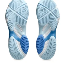 Asics Netburner Ballistic FF 3 indoorschoenen dames white blue coast