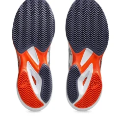 Asics Solution Speed FF 3 Clay tennisschoenen heren white greyish purple