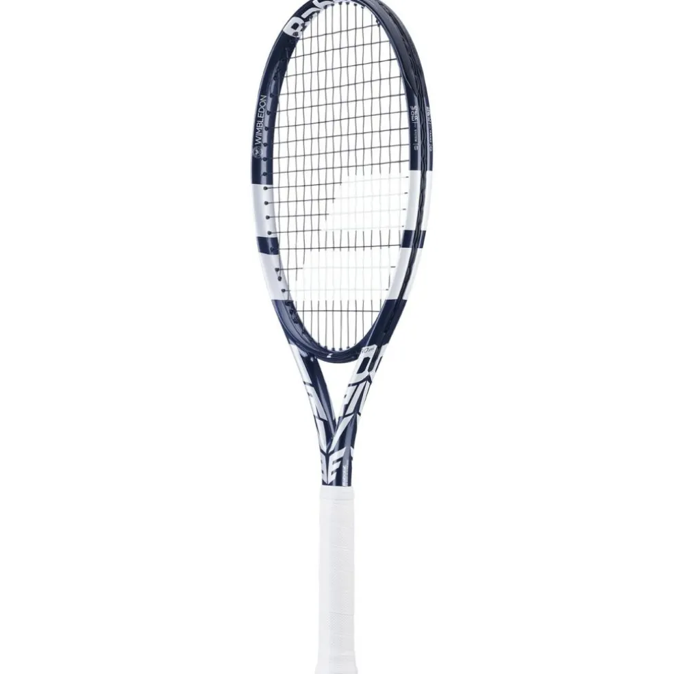 Babolat Evo Drive 115 Wimbledon 24 tennisracket blauw