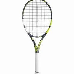 Babolat Pure Aero Team tennisracket grijs geel wit