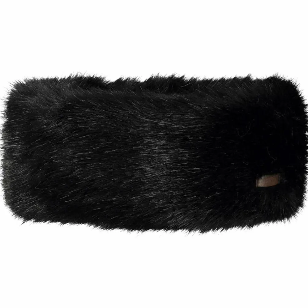 Barts Fur hoofdband dames black