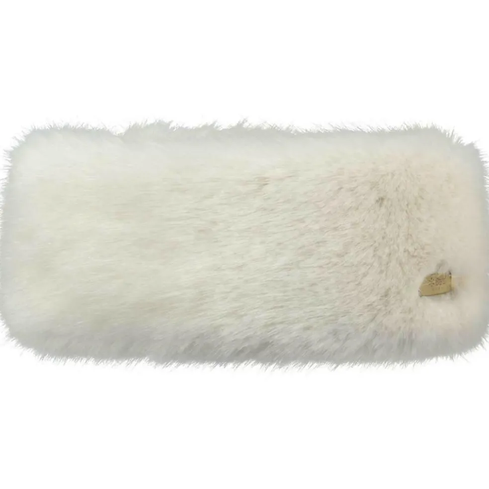 Barts Fur hoofdband dames white