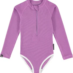 Beach & Bandits  Orchid Ribbed badpak junior purple