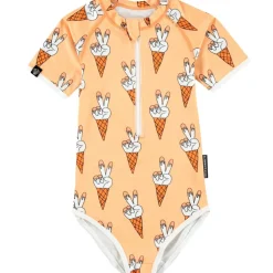 Beach & Bandits  Peace Cream badpak junior apricot