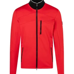 Bogner Xilas fleece vest heren fast red