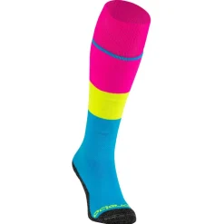 Brabo Blocks hockeysokken neon colorblock