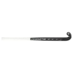 Brabo Elite 5 Carbon WTB Extreme Low Bow hockeystick  black silver - 36,5 inch L