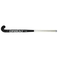 Brabo Elite 5 Carbon WTB Extreme Low Bow hockeystick  black silver - 36,5 inch L