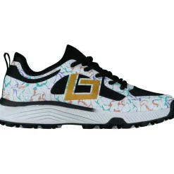 Brabo Elite hockeyschoenen junior marble black