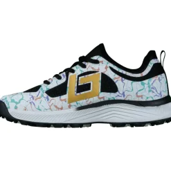 Brabo Elite hockeyschoenen junior marble black