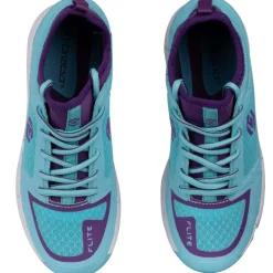 Brabo Elite hockeyschoenen junior mint purple