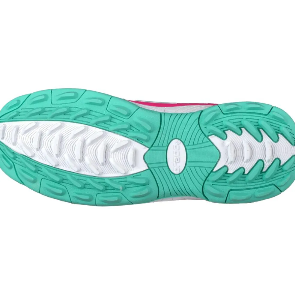 Brabo Force Velcro hockeyschoenen junior pink aqua