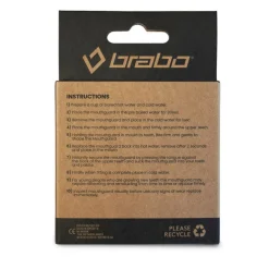 Brabo gebitsbeschermer junior trans orange white