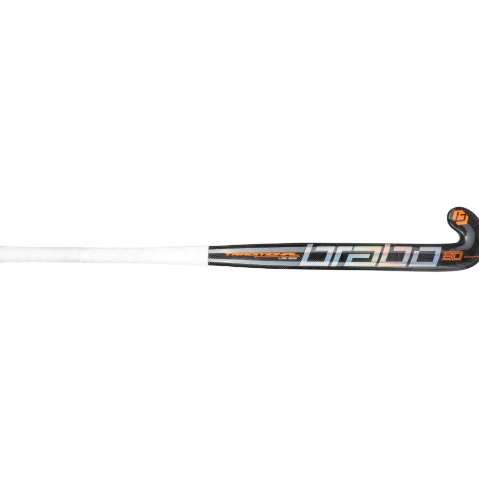 Brabo G-Force Traditional Carbon 80 Low Bow hockeystick junior black orange