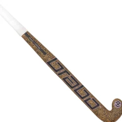 Brabo IT Pure Studio Leopard Classic Curve hockeystick junior soft pink - 36,5 inch