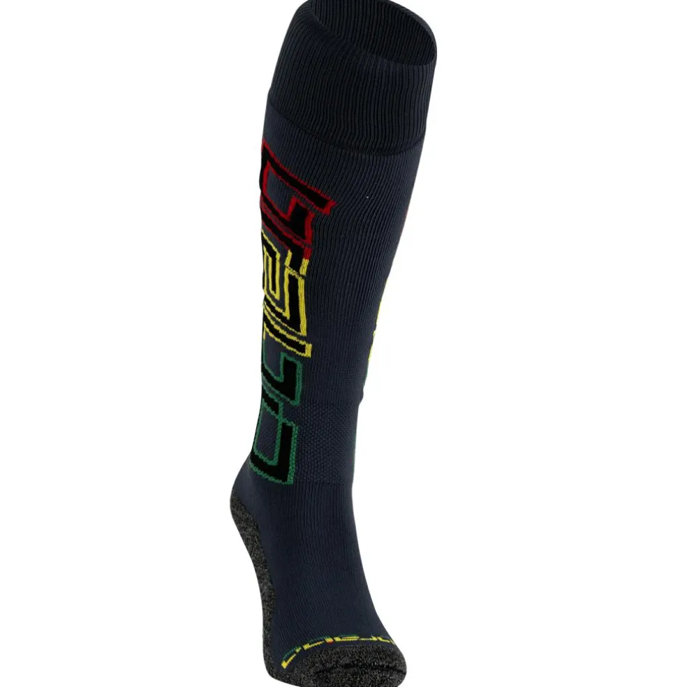 Brabo Rastafari hockeysokken black