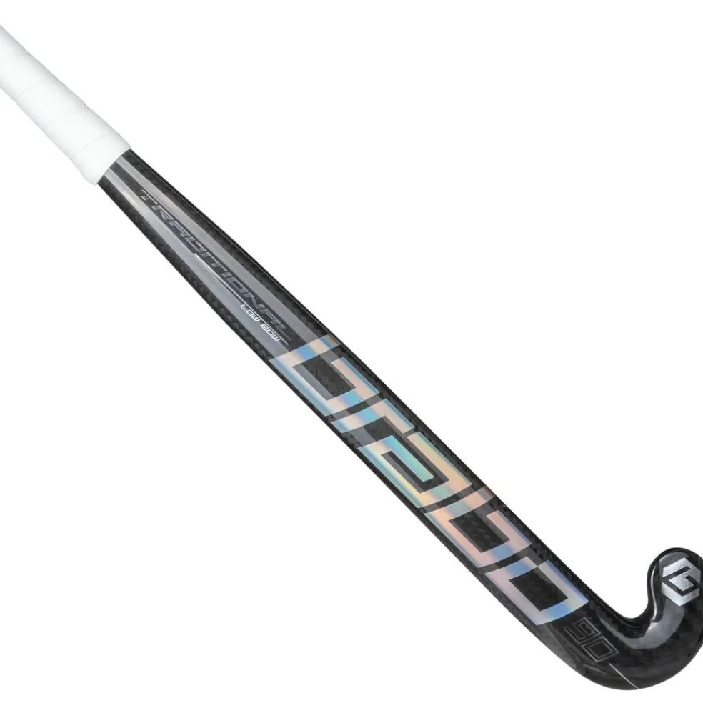 Brabo Traditional Carbon 90 Low Bow hockeystick black silver