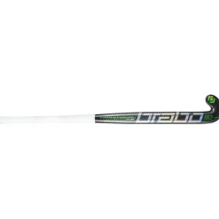 Brabo Traditional Carbon 60 Low Bow hockeystick black neongreen
