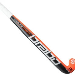 Brabo Tribute 30 Pro Bow hockeystick black orange - 36,5 inch