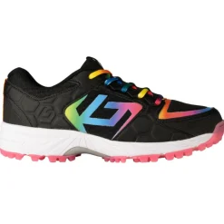 Brabo Tribute hockeyschoenen junior rainbow black