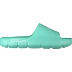 Brabo Tribute hockeyschoenen junior aqua white inclusief slippers