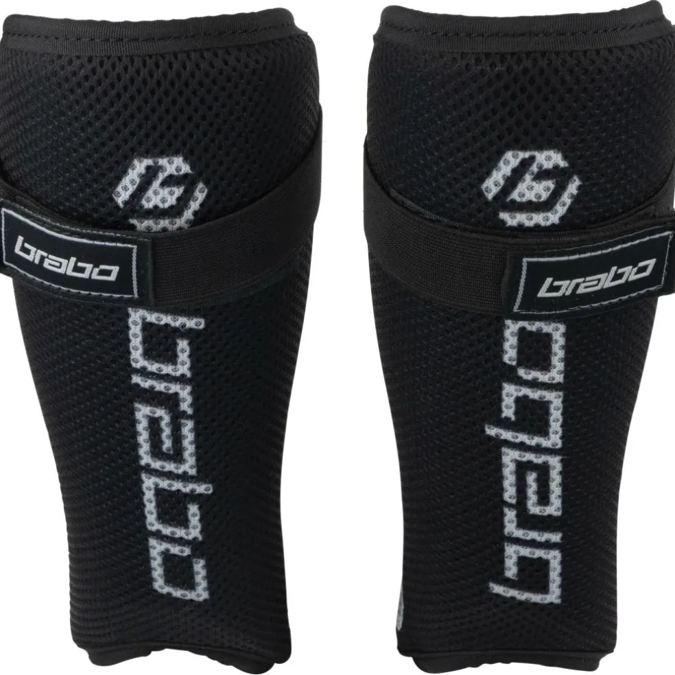 Brabo Tribute scheenbeschermers junior black white