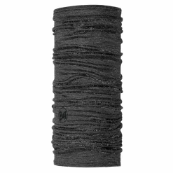 Buff Lightweight Merino Wool Tubular col solid grey
