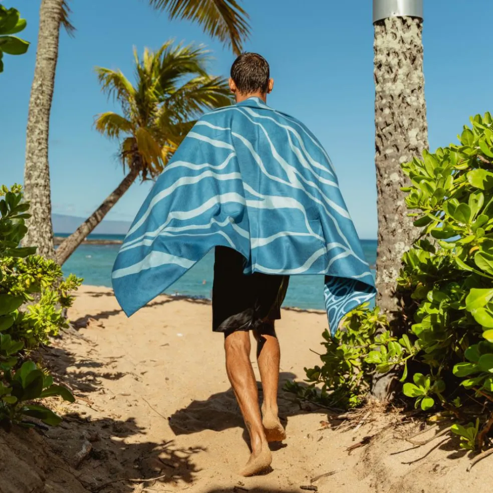 Buvanha Zwitserland strandlaken 160 x 80 cm