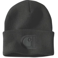 Carhartt Cuffed C Patch muts black