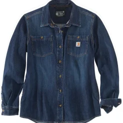 Carhartt Denim blouse dames zion