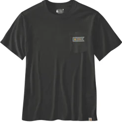 Carhartt Pocket Script shirt heren black