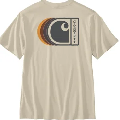 Carhartt Relaxed shirt heren oat milk