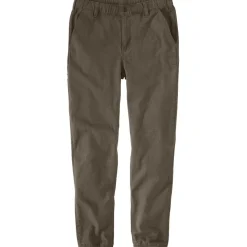 Carhartt Rigby Canvas joggingbroek heren tarmac