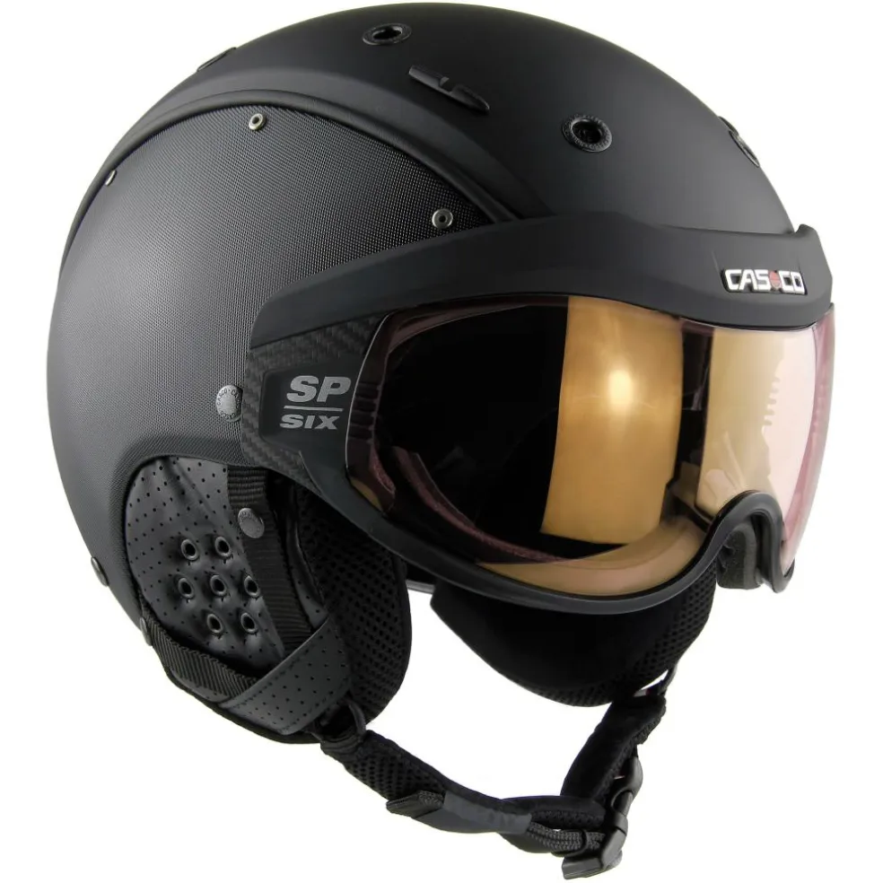 Casco SP-6 Visor skihelm black structure