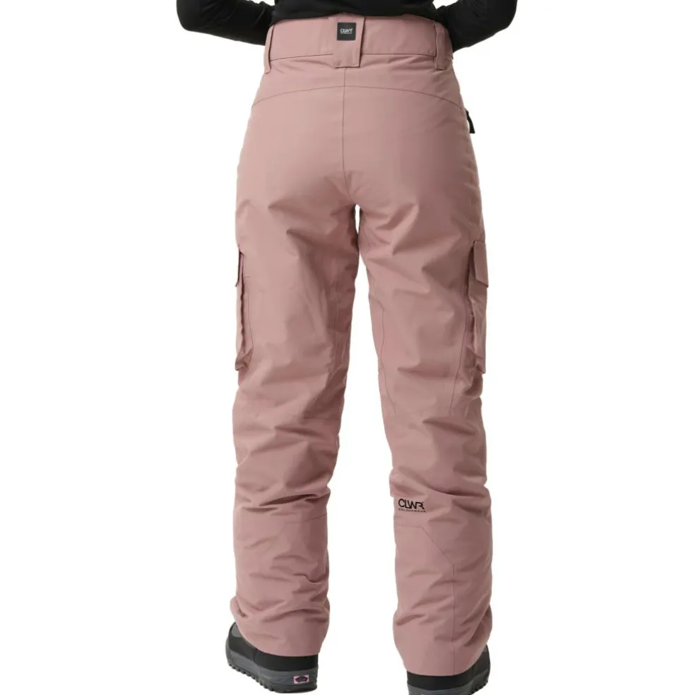 ColourWear Cargo skibroek dames taupe