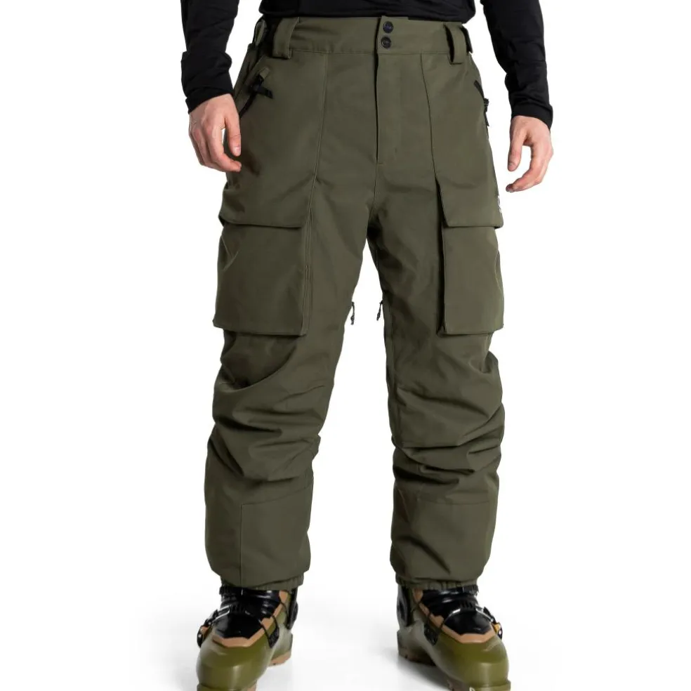 ColourWear Mountain Cargo skibroek dark olive
