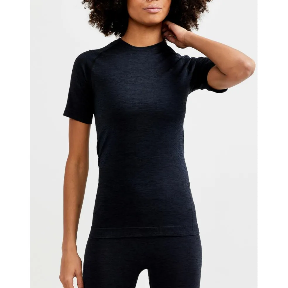 Craft CORE Dry Active Comfort SS thermoshirt dames black