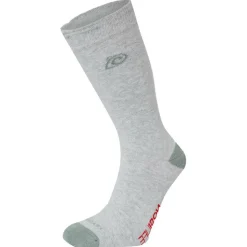 Craghoppers NosiLife Travel Singlepack wandelsokken soft grey mélange lichen green