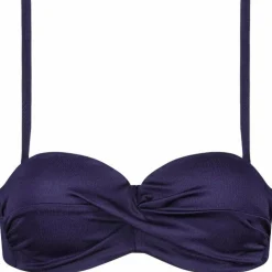Cyell Satin Navy Padded Wired bikini top dames
