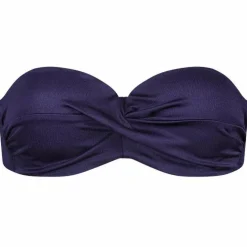 Cyell Satin Navy Padded Wired bikini top dames