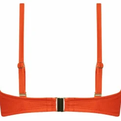 Cyell Satin Tomato Padded bikini top dames