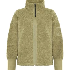 Didriksons Mella vest dames olive green