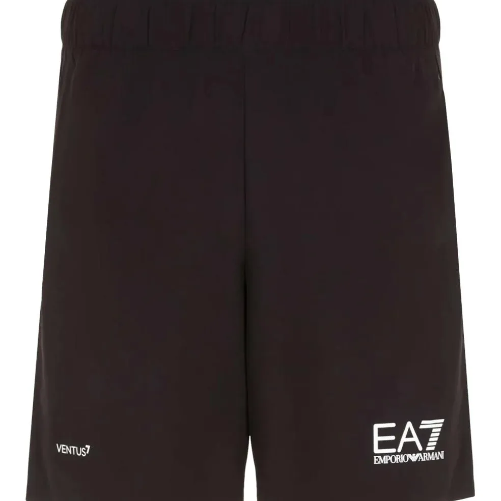 EA7 8NPS07-PN6TZ tennisshort heren black
